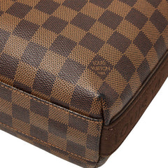 ルイ ヴィトン ダミエ トロターボブール 斜め掛け ショルダーバッグ N41135 ブラウン PVC レザー メンズ LOUIS VUITTON 【中古】