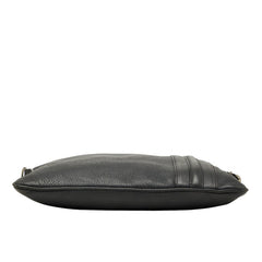 グッチ 斜め掛け ショルダーバッグ 233329 グレー レザー レディース GUCCI 【中古】