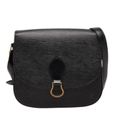 ルイ ヴィトン エピ サンクルー 斜め掛け ショルダーバッグ M52192 ノワール ブラック レザー レディース LOUIS VUITTON 【中古】