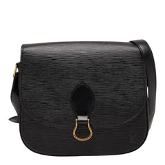 ルイ ヴィトン エピ サンクルー 斜め掛け ショルダーバッグ M52192 ノワール ブラック レザー レディース LOUIS VUITTON 【中古】