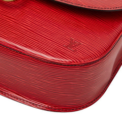 ルイ ヴィトン エピ サンクルー 斜め掛け ショルダーバッグ M52197 カスティリアンレッド レザー レディース LOUIS VUITTON 【中古】