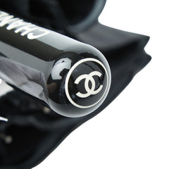 シャネル ココマーク カメリア 雨傘 日傘 長傘 ブラック ポリエステル ポリアミド レディース CHANEL 【中古】