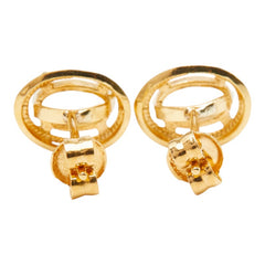 K18YG イエローゴールド ホワイトオパール ピアス レディース 【中古】