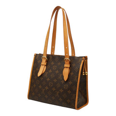 ルイ ヴィトン モノグラム ポパンクール オ トートバッグ M40007 ブラウン PVC レザー レディース LOUIS VUITTON 【中古】
