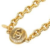 シャネル ココマーク GP チェーン ネックレス ゴールド メッキ レディース CHANEL 【中古】