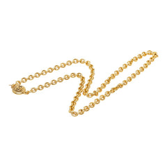 シャネル ココマーク GP チェーン ネックレス ゴールド メッキ レディース CHANEL 【中古】