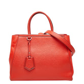 フェンディ トゥージュール ハンドバッグ ショルダーバッグ 2WAY 8BH250 レッド レザー レディース FENDI 中古