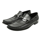 ドルチェアンドガッバーナ - ドレスシューズ ビットローファー サイズ7.5(41.5) ブラック レザー メンズ DOLCE&GABBANA 【中古】