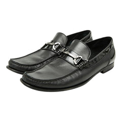 ドルチェアンドガッバーナ - ドレスシューズ ビットローファー サイズ7.5(41.5) ブラック レザー メンズ DOLCE&GABBANA 【中古】