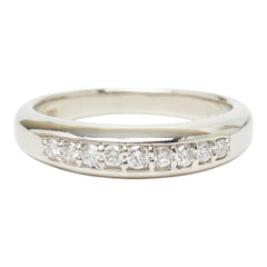Pt900 プラチナ ダイヤ0.22ct リング 指輪 レディース 12.5号 【中古】
