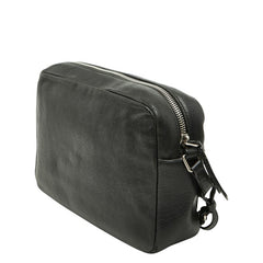 サンローラン タッセル ルー 斜め掛け ショルダーバッグ カメラバッグ 470299 ブラック レザー レディース SAINT LAURENT 【中古】