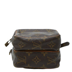 ルイ ヴィトン モノグラム ミニ アマゾン 斜め掛け ショルダーバッグ M45238 ブラウン PVC レザー レディース LOUIS VUITTON 【中古】