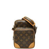ルイ ヴィトン モノグラム アマゾン 斜め掛け ショルダーバッグ M45236 ブラウン PVC レザー レディース LOUIS VUITTON 【中古】