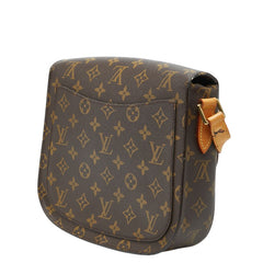 ルイ ヴィトン モノグラム サンクルー24 斜め掛け ショルダーバッグ M51242 ブラウン PVC レザー レディース LOUIS VUITTON 【中古】