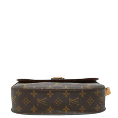 ルイ ヴィトン モノグラム サンクルー24 斜め掛け ショルダーバッグ M51242 ブラウン PVC レザー レディース LOUIS VUITTON 【中古】