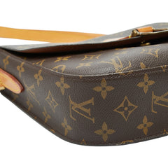 ルイ ヴィトン モノグラム サンクルー24 斜め掛け ショルダーバッグ M51242 ブラウン PVC レザー レディース LOUIS VUITTON 【中古】