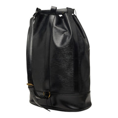ルイ ヴィトン エピ ランドネGM ショルダーバッグ ボディバッグ M43082 ノワール ブラック レザー レディース LOUIS VUITTON 【中古】