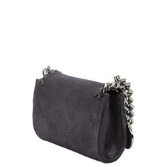 ステラマッカートニー ファラベラ マイクロ チェーン ショルダーバッグ ダークグレー ポリエステル レディース Stella McCartney 【中古】