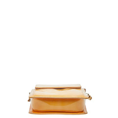 ルイ ヴィトン モノグラム ヴェルニ モット ショルダーバッグ イエロー エナメル レディース LOUIS VUITTON 【中古】