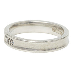ティファニー 1837 ナロー リング 指輪 SV925 シルバー レディース TIFFANY&Co. 【中古】
