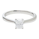 Pt900 プラチナ ダイヤ0.53ct リング 指輪 レディース 9.5号 【中古】