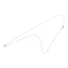 ポンテヴェキオ K18WG ホワイトゴールド ダイヤ0.25ct ハートモチーフ ペンダント ネックレス レディース Ponte Vecchio 【中古】
