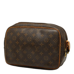 ルイ ヴィトン モノグラム リポーターPM 斜め掛け ショルダーバッグ M45254 ブラウン PVC レザー レディース LOUIS VUITTON 【中古】
