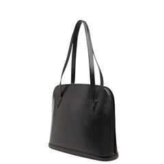ルイ ヴィトン エピ リュサック ショルダーバッグ トートバッグ M52282 ノワール ブラック レザー レディース LOUIS VUITTON 【中古】