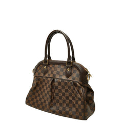 ルイ ヴィトン ダミエ トレヴィPM ハンドバッグ ショルダーバッグ 2WAY N51997 ブラウン PVC レザー レディース LOUIS VUITTON 【中古】
