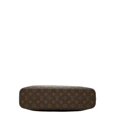 ルイ ヴィトン モノグラム ルコ トートバッグ ショルダーバッグ M51155 ブラウン PVC レザー レディース LOUIS VUITTON 【中古】