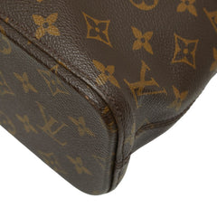 ルイ ヴィトン モノグラム ルコ トートバッグ ショルダーバッグ M51155 ブラウン PVC レザー レディース LOUIS VUITTON 【中古】