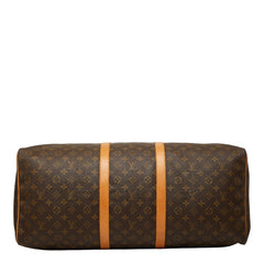 ルイ ヴィトン モノグラム キーポル60 ボストンバッグ トラベルバッグ M41422 ブラウン PVC レザー レディース LOUIS VUITTON 【中古】