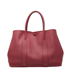 エルメス ガーデンパーティーPM トートバッグ ハンドバッグ ピンク系 ネゴンダ レディース HERMES 中古