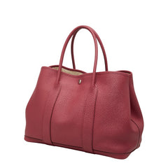 エルメス ガーデンパーティーPM トートバッグ ハンドバッグ ピンク系 ネゴンダ レディース HERMES 中古