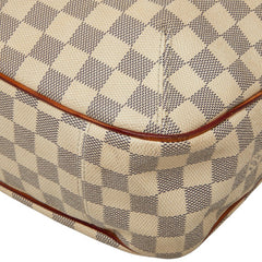 ルイ ヴィトン ダミエ アズール ソフィ ハンドバッグ ショルダーバッグ 2WAY N41216 ホワイト PVC レザー レディース LOUIS VUITTON 【中古】
