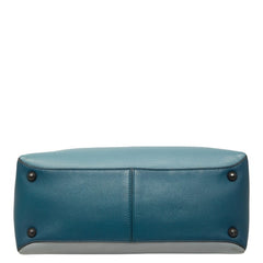 ボッテガヴェネタ ピアッツァ ハンドバッグ ショルダーバッグ 2WAY ライトブルー レザー レディース BOTTEGAVENETA 【中古】