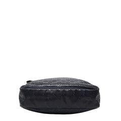 グッチ GGインプリメ 斜めがけ ショルダーバッグ 201448 ブラック PVC レザー メンズ GUCCI 【中古】