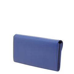 サルヴァトーレフェラガモ 長財布 KB-22C224 ライトブルー レザー レディース Salvatore Ferragamo 【中古】