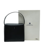 ジバンシー アナスタシア 4Gロゴ ワンハンドル ハンドバッグ ブラック レザー レディース Givenchy 【中古】