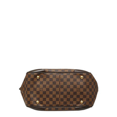 ルイ ヴィトン ダミエ ヴェローナGM ハンドバッグ トートバッグ N41119 エベヌ ブラウン PVC レザー レディース LOUIS VUITTON 【中古】