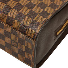 ルイ ヴィトン ダミエ トリアナ ハンドバッグ N51155 ブラウン PVC レザー レディース LOUIS VUITTON 【中古】