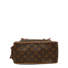 ルイ ヴィトン モノグラム エクサントリ シテ ハンドバッグ M51161 ブラウン PVC レザー レディース LOUIS VUITTON 【中古】