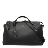 フェンディ バイザウェイ ラージ ハンドバッグ ショルダーバッグ2WAY 8BL125 ブラック レザー レディース FENDI 【中古】