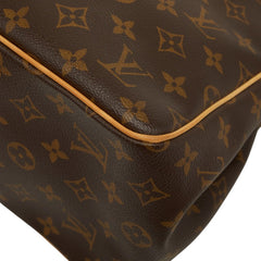 ルイ ヴィトン モノグラム バティニョール ハンドバッグ トートバッグ M51156 ブラウン PVC レザー レディース LOUIS VUITTON 【中古】