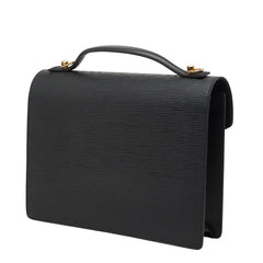 ルイ ヴィトン エピ モンソー ハンドバッグ M52122 ノワール ブラック レザー レディース LOUIS VUITTON 【中古】