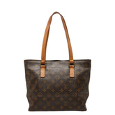 ルイ ヴィトン モノグラム カバピアノ トートバッグ ショルダーバッグ M51148 ブラウン PVC レザー レディース LOUIS VUITTON 【中古】