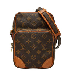 ルイ ヴィトン モノグラム アマゾン 斜め掛け ショルダーバッグ M45236 ブラウン PVC レザー レディース LOUIS VUITTON 【中古】