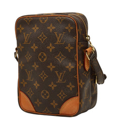 ルイ ヴィトン モノグラム アマゾン 斜め掛け ショルダーバッグ M45236 ブラウン PVC レザー レディース LOUIS VUITTON 【中古】