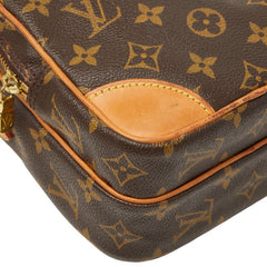 ルイ ヴィトン モノグラム アマゾン 斜め掛け ショルダーバッグ M45236 ブラウン PVC レザー レディース LOUIS VUITTON 【中古】