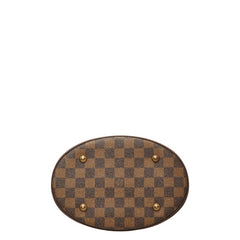 ルイ ヴィトン ダミエ マレ トートバッグ ショルダーバッグ バケツバッグ N42240 ブラウン PVC レザー レディース LOUIS VUITTON 【中古】